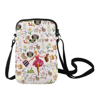 Imagem de LEVLO Sound Of Music Bolsa tiracolo Maria Fans Gift Sound Of Music Theatre Bolsa de ombro Broadway Musical Merchandise, Bolsa The Hill C