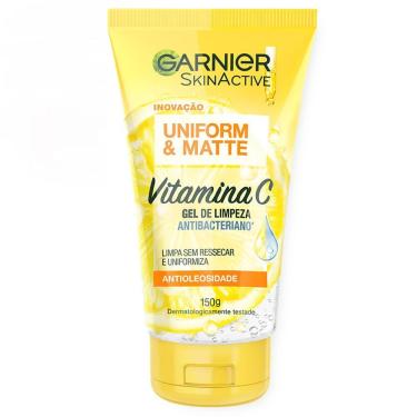 Imagem de Gel de Limpeza Garnier Antioleosidade Vitamina C Antibacteriano 150g