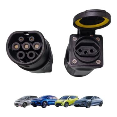 Imagem de Plugue De Descarga V2l Tomada Carro Elétrico Tipo 2 Byd Gwm