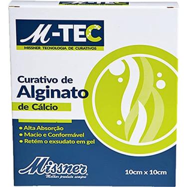 Imagem de Missner Curativo Alginato de Cálcio/Sódio 10CM X 10CM, 200g, Unidade