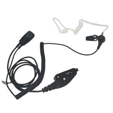 Imagem de Fone de ouvido de rádio bidirecional Ptt Microfone K2 para Kenwood Nexedge Viking Walkie Talkie NX200 NX300 nx5200 nx5300 nx 3220 5300 tk2180 vp600 (preto, com fio)