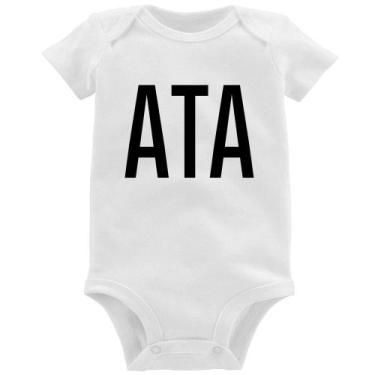 Imagem de Body Bebê ATA - Foca na Moda, Branco, P