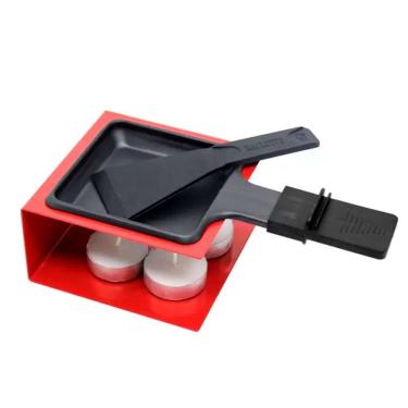 Imagem de Raclete Simples Vermelha 7 pçs - CJFN-019 - Hauskraft