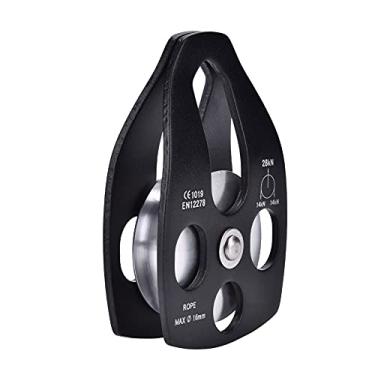 Imagem de Polia de Placa de Balanço de 32kn Com Rolamento de Esferas, Bloco de Esqui de Torre da Montanha e de Equipamento para Grande Transporte de Carga, Polia Côncava (Preto (com