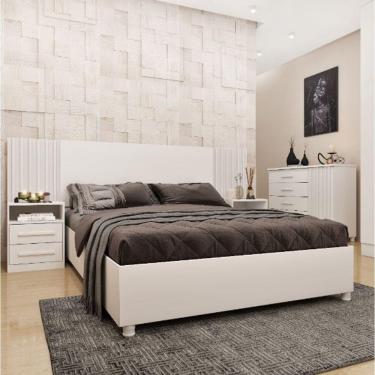 Imagem de Painel Box Casal Barcelona - Tcil Móveis - Neve