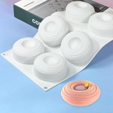 Imagem de mostsom Moldes de silicone para assar doces antiaderentes, chocolate, biscoito, Oreo, mini sabão, pudim, geleia, muffin, petiscos para cães, ideais para cupcakes, cubos de gelo e molde de geleia (C_