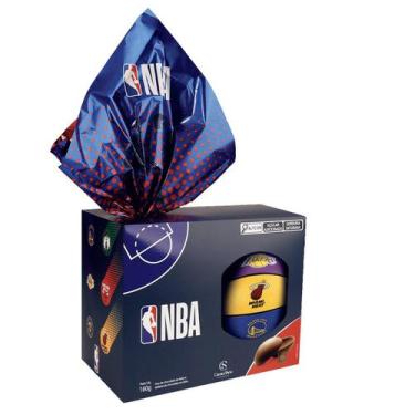 Imagem de Ovo De Páscoa  Com Bola De Basquete Nba Chocolate ao Leite - Zuza, Nba