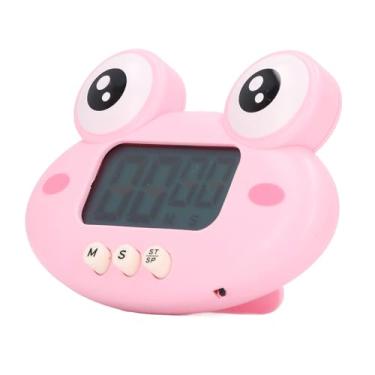 Imagem de Cronômetro digital de desenho animado, design de animal fofo, função de tempo de precisão para uso familiar na cozinha, material ABS leve (#1)