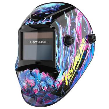 Imagem de Capacete de soldagem YESWELDER True Color Solar Auto Darkening LYG-L50
