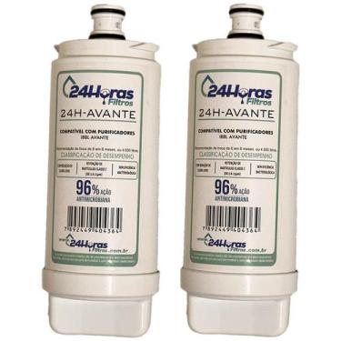 Imagem de Kit 2 Filtro Refil Compatível Purificador IBBL Avanti Mio Vivax Natura