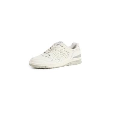 Imagem de Asics Tênis masculino EX89 Sportstyle, Creme/sálvia branca, 6 Wide Women/4.5 Men
