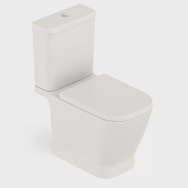 Imagem de Kit Vaso Sanitário com Caixa Acoplada e Assento Soft Close Gap Roca