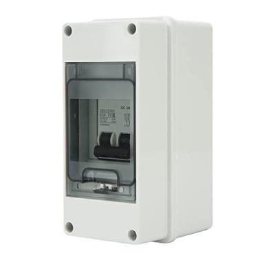 Imagem de Disjuntor Miniatura DC 2P Com Material de Caixa Pa66, Tampa Transparente para Solar Fotovoltaico, DC1000V 20A, Adequado para RV Solar Com Cabo Adaptador