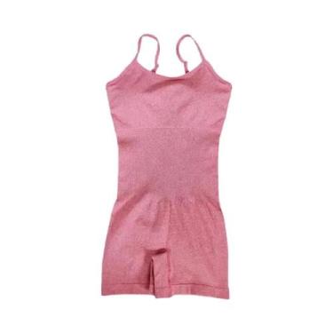 Imagem de Macacão de Yoga Fitness Feminino Sexy - Com Sutiã Esportivo Acolchoado