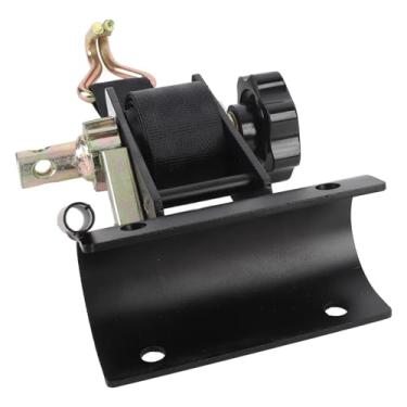 Imagem de Tiras de Catraca de Rack de, Longa Estacas de Catraca Retrátil Preta Amarra Rack de Telhado de Telhado, Cargos Fivela de Fivela de Alças para Projetos de Madeira para Tubos de