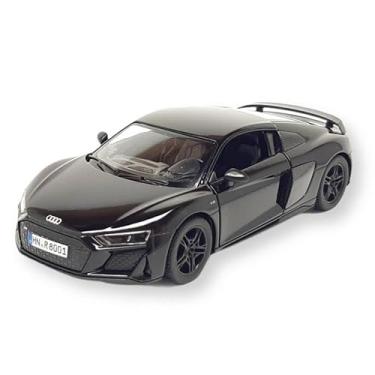 Imagem de Miniatura Carrinho de Ferro Audi R8 2020 1/36 Carro Coleção (Preto)