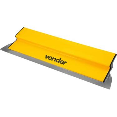 Imagem de Desempenadeira Para Massa Corrida 40cm Berox Aço Inox Vonder