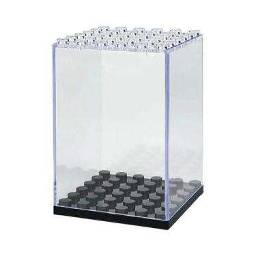 Imagem de Caixa de Exibição Transparente à Prova de Poeira para Blocos de Constr
