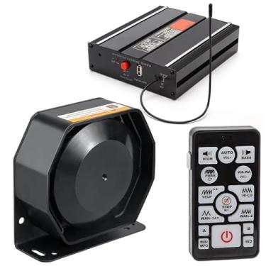 Imagem de Buzina de veículo de emergência, 12 V para carros, caminhões, motocicletas