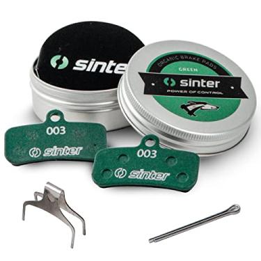 Imagem de SINTER Pastilhas de freio premium para resina Shimano D03S, pastilhas de freio de bicicleta tipo D, pastilhas de freio a disco de bicicleta orgânica para Shimano, Tektro, TRP, Quad