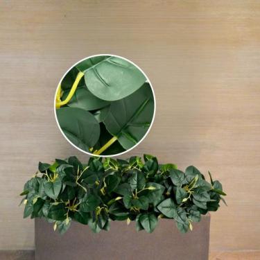 Imagem de 10 Buquês de Peperômia Artificial (25cm) Decoração Moderna Para Compos