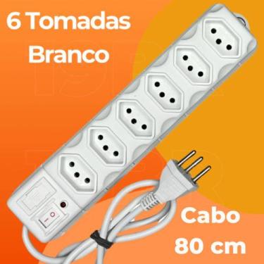 Imagem de FILTRO DE LINHA RÉGUA DE TOMADAS 6, 5, 4 e 3 tomadas tripolar 10 Amper