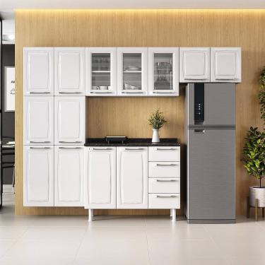 Imagem de Cozinha Completa Itatiaia Diamante com 13 Portas e 4 Gavetas - 245cm de largura
