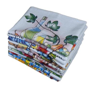 Imagem de Pano De Prato Lomaer Sacaria 70 X 90cm Estampado 12 Unidades