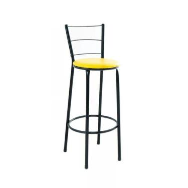 Imagem de 1 Banqueta Alta Para Cozinha Balcão - Megan, Amarelo