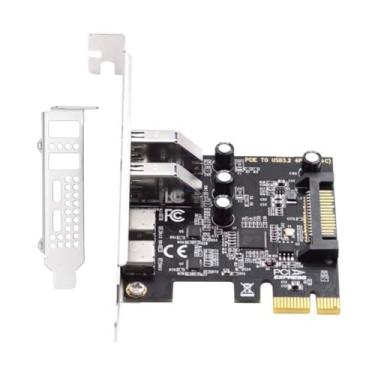 Imagem de Placa adaptador PCI Express de 4 portas para USB 3.2 Gen1 5Gbps PCIE