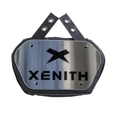 Imagem de Xenith Placa Traseira Elite Football - Inferior Para Ombreiras Alças Ajustáveis Duráveis E Acolchoamento De Alto Impacto Cromado Universal