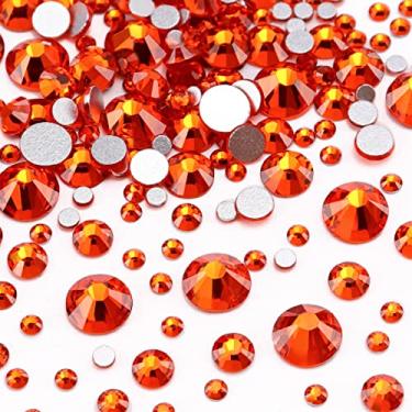 Imagem de Dowarm 2650 Peças De Strass Com Fundo Plano Para Unhas, Artesanato, Copos, Jacinto Pedras Cristal, Preciosas Brilhantes Soltas, Arte Facial, Roupas E Joias