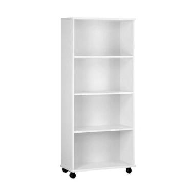 Imagem de Estante Mônaco Branca - Santos Dumont