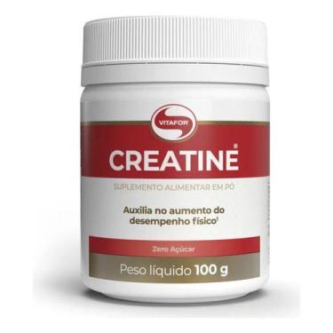 Imagem de Creatina Monohidratada Pura 100g Vitafor  Suplemento para Alta Perform