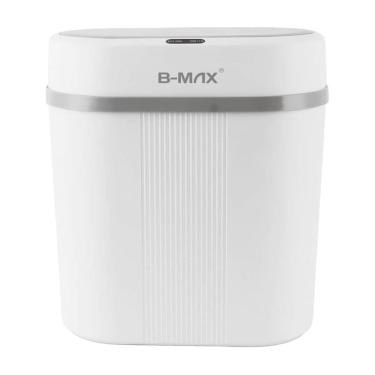 Imagem de Lixeira Automática com Sensor de Movimento 12 Litros, Vedação Antiodor, Tampa com Fechamento Suave e Design Moderno para Cozinha e Banheiro