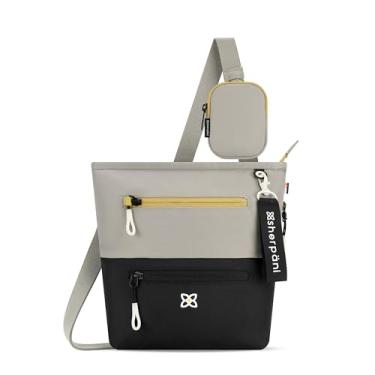 Imagem de Sherpani Sadie, Bolsa Crossbody de Nylon, Bolsa de Ombro Leve, Bolsa Transversal Feminina de Viagem, Proteção RFID, Porta-Moedas Removível, Presente de Viagem (Wasabi Stone)