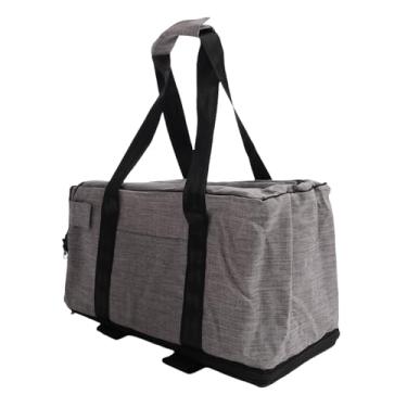 Imagem de POCREATION Pet Car Center Console Dog Car for Small Dogs with Safety Belts Portable Design for Travel Comfort 300D PU Oxford Cloth PP Cotton (Tradução Em PT-BR, Mantendo As Tags HTML