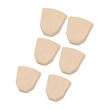 Imagem de MERIGLARE 6x Tampa de tarracha de afinação de guitarra, afinador de chave, peças de reparo resistentes, elegante, fácil instalação, acessório de instrumento,