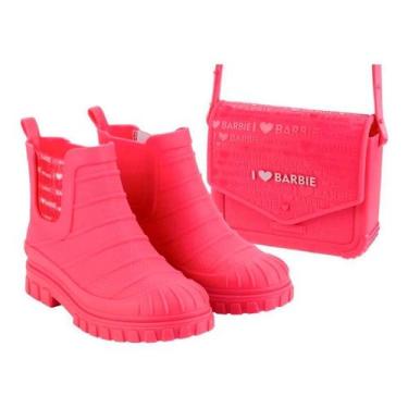 Imagem de Bota Infantil Menina Grendene Original Barbie Love Brinquedo, 28, Rosa