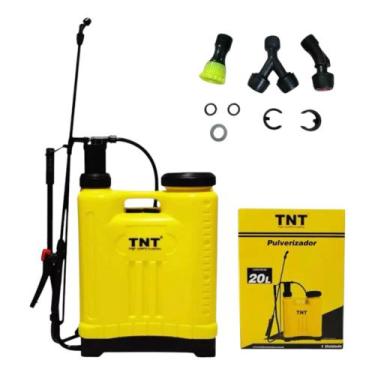 Imagem de Pulverizador Costal Agrícola 20 Litros TNT com 3 Bicos e Jogo de Repar