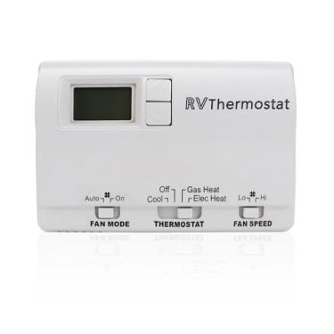 Imagem de USTAR Termostato Digital Atualizado Rv 6536A3351 Compatível Com Coleman Mach, De Parede, Branco, Dois Estágios, Adequado Para Bomba Calor E Forno A Gás