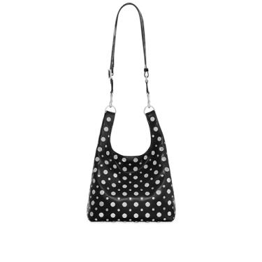 Imagem de Rebecca Minkoff Ayla Studded Shopper, preta, Preto, One Size