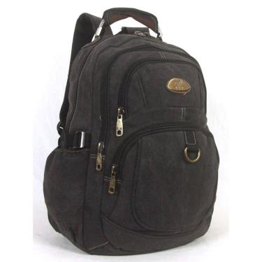 Imagem de Mochila Reforçada Lona Masculina Feminina Notebook Kvn