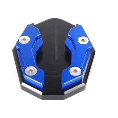 Imagem de Acessórios para motocicletas Placa de extensão para descanso lateral, placa ampliadora, suporte para descanso lateral, para YAMAHA N-MAX155 N MAX XMAX 250 125 300