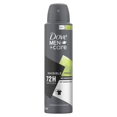 Imagem de Desodorante Antitranspirante Aerosol Dove Men +Care Invisible Fresh 150ml