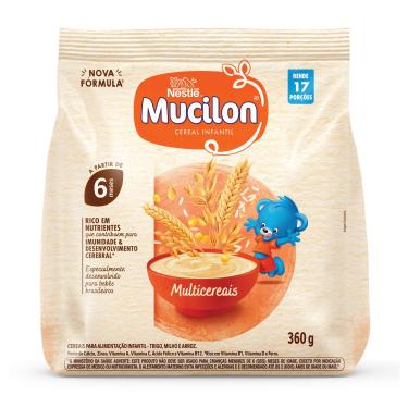 Imagem de Cereal Infantil Mucilon Multicereais 360g