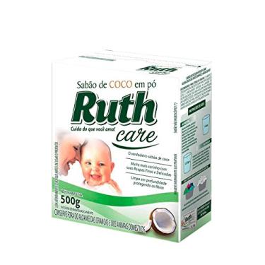 Imagem de Sabão Pó Coco Cartucho 500g, Ruth, Branco, Médio