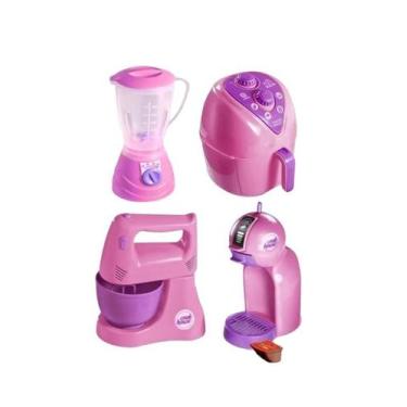 Imagem de Brinquedo Menina Airfryer Batedeira Cafeteira Liquidificador - Altimar