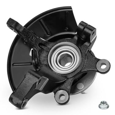 Imagem de Junta de direção dianteira esquerda e conjunto de cubo de rolamento de roda compatível com Ford Escape 2005-2012, Mazda Tribute Mercury Mariner 2005-2011, substituição para LK015 698-405