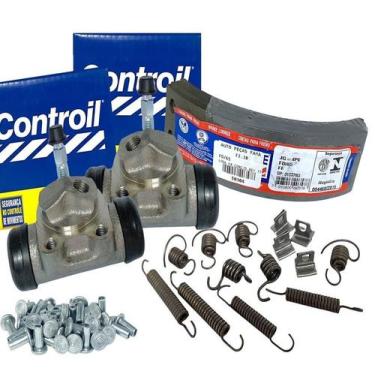 Imagem de Kit Cilindros Lonas Molas Freio Traseiro Corcel 2 Belina 2 Del Rey - S